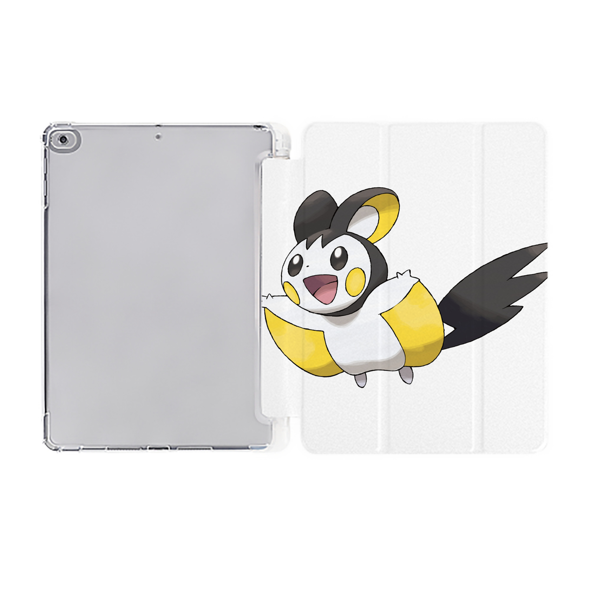 （画像用） ポケットモンスター Pokémon IPad ケース ペン収納付き 三つ折りスタンド PUレザー×シリコン 対応機種9.5/10.5/10.9インチ